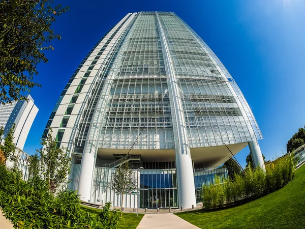 San paolo hochhaus in turin (hdr) — Stockfoto