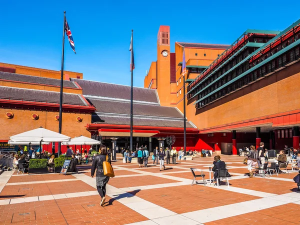 British Library in Londen (Hdr) — Stockfoto