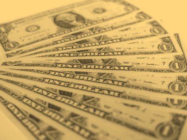 1 dolarlık banknotlar - antika