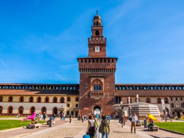Sforza Kalesi Milano (Hdr)