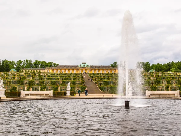 Schloss Sanssouci Potsdam (HDR) —  Fotos de Stock