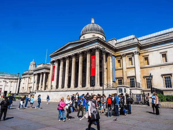 Trafalgar Square à Londres (HDR ) — Photo