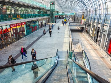 Torino Porta Susa istasyonu (Hdr)