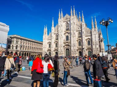 Milano Katedrali'ne (Hdr)