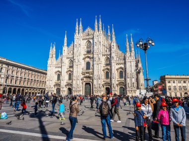 Milano Katedrali'ne (Hdr)