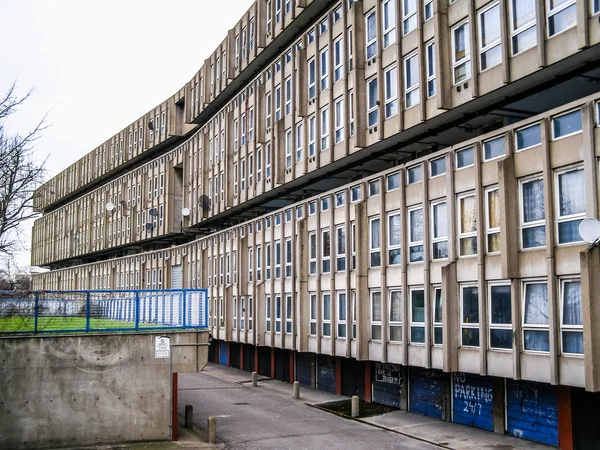 Robin Hood Gardens London (Hdr) — Stockfoto