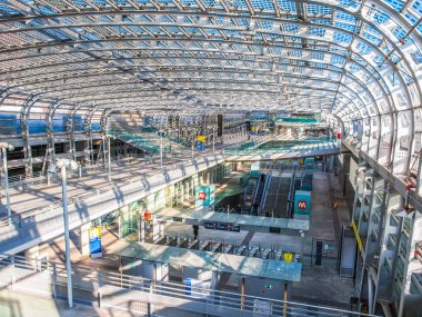 Torino Porta Susa istasyonu (Hdr)