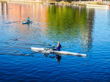 Stratford upon Avon (Hdr bir canoa ile Kano)