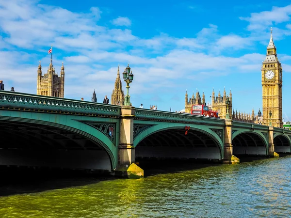 Parlementsgebouw Londen (Hdr) — Stockfoto