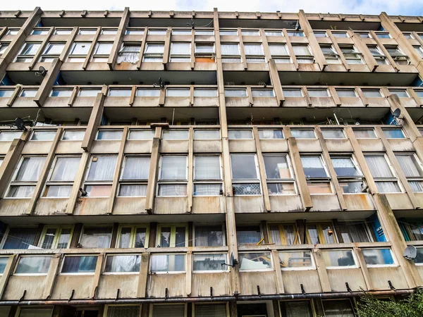 Robin Hood Gardens London (HDR) — Stock Photo, Image