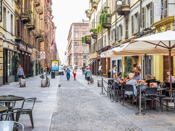 Piazza Carignano, Torino (Hdr) — Stok fotoğraf