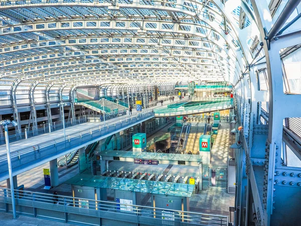 Nádraží Torino Porta Susa (Hdr) — Stock fotografie