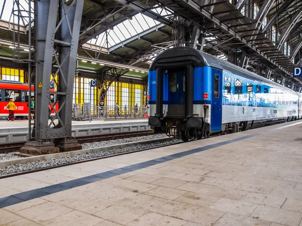 Treno ceco (HDR) ) — Foto Stock