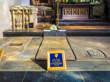 Shakespeare Stratford upon Avon (Hdr mezarda)