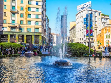 Milano çeşmesi (Hdr)