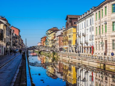 Naviglio Grande Milan (HDR)