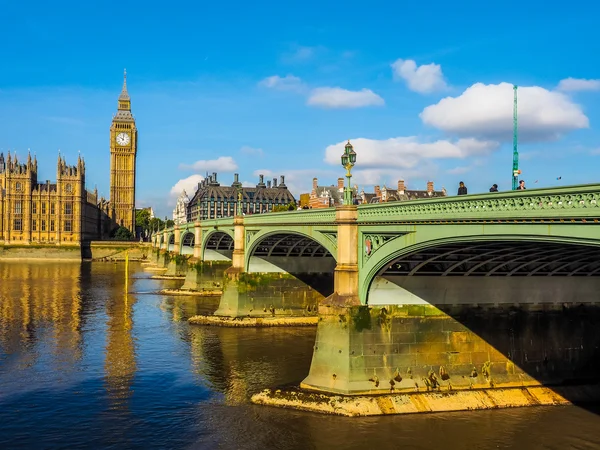 Kamrarna i parlamentet i London (Hdr) — Stockfoto