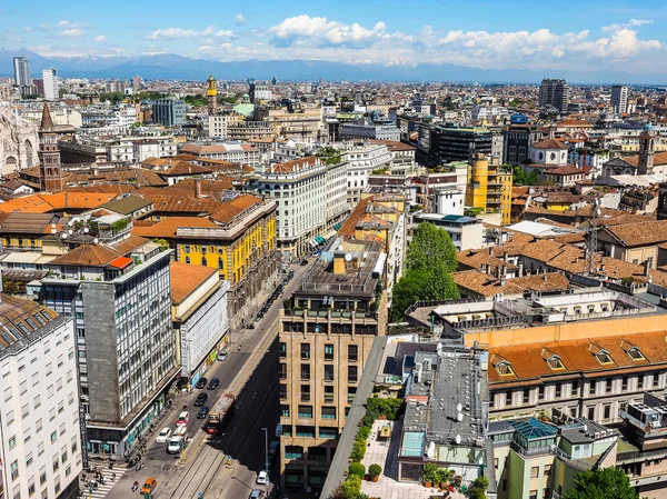 Luftaufnahme von Mailand, Italien (hdr) — Stockfoto