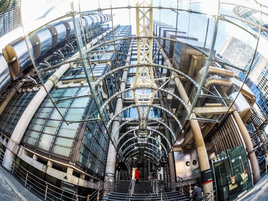Lloyds building in London (HDR)