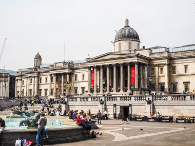 Trafalgar Square Londra (Hdr)