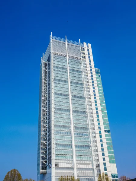 Intesa san paolo hochhaus in turin (hdr) — Stockfoto