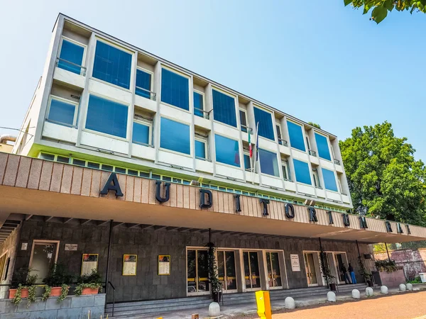 Rai auditorium in turin (hdr)) — Stockfoto