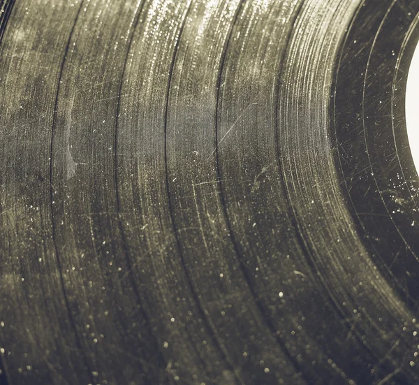 Vintage procurando Scratched record — Fotografia de Stock