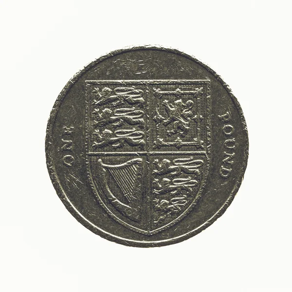 Vintage Coin isolated — Stock Photo, Image