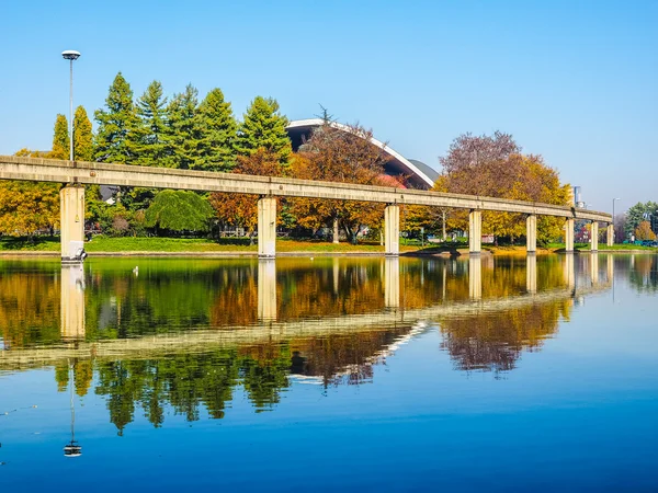 Monorail på Italia 61 i Turin, Italien (Hdr) — Stockfoto