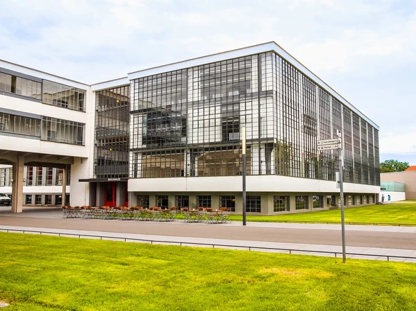 Bauhaus Dessau (hdr).) — Stockfoto