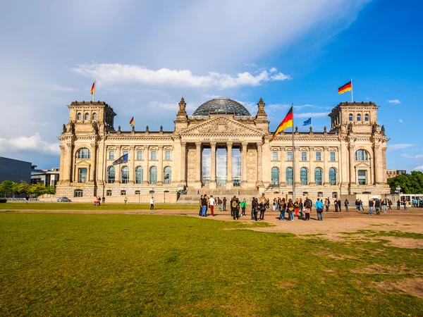 Reichstag in Berlin (HDR) — Stock Photo, Image