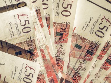 Antika 50 Pound 'luk banknotlar