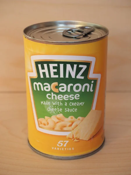 ピッツバーグ アメリカ Circa 2020年10月 ハインツ マカロニ チーズの缶 — ストック写真