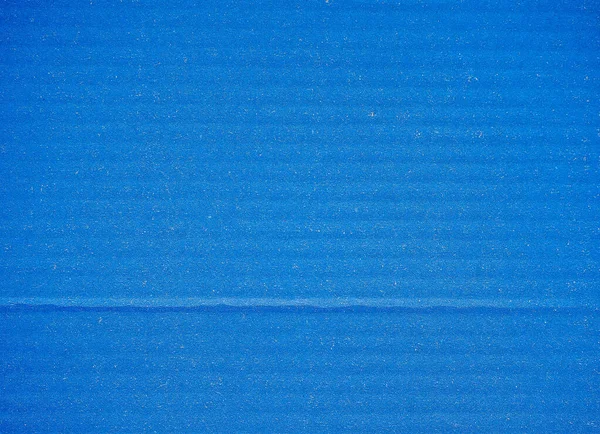 Carton Ondulé Bleu Utile Comme Fond — Photo