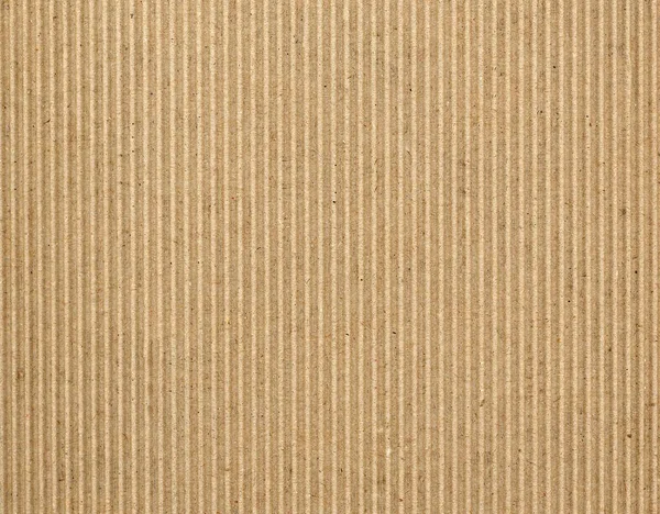 Bruine Golfkarton Textuur Nuttig Als Achtergrond Verticale Lijnen — Stockfoto