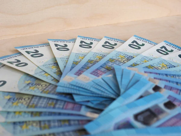 Euro Banknoten Und Münzen Eur Währung Der Europäischen Union — Stockfoto