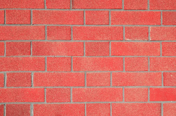 Muro Ladrillo Rojo Útil Como Fondo — Foto de Stock