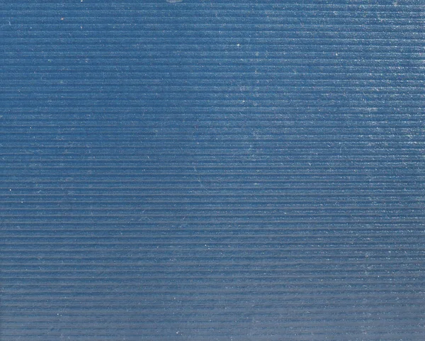 Blue Corrugated Cardboard Texture Useful Background — Stock Photo, Image