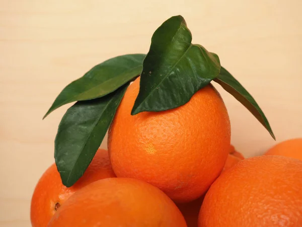 Fruta Doce Laranja Vegetariana Alimentos Nome Científico Citrus Sinensis — Fotografia de Stock