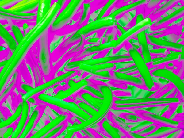 Абстрактна Зелена Магнітна Психоделічна Текстура Корисна Фон — стокове фото