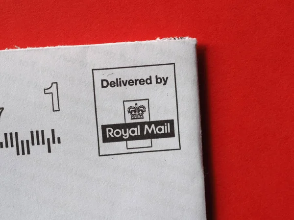 Londýn Velká Británie Circa April 2021 Royal Mail Postage Meter — Stock fotografie