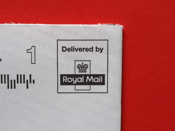 London Egyesült Királyság Circa 2021 Április Royal Mail Postage Meter — Stock Fotó