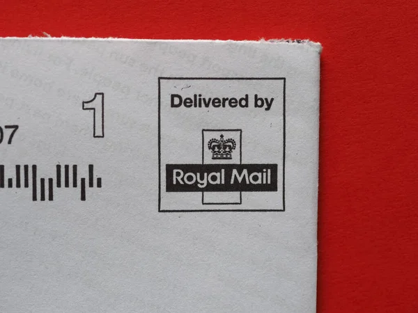 Londres Royaume Uni Circa Avril 2021 Royal Mail Affranchissement Meter — Photo