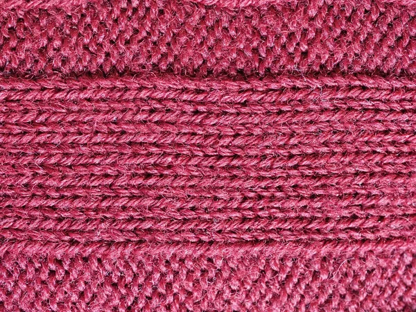 Purple Red Wool Texture Useful Background — Stock Photo, Image