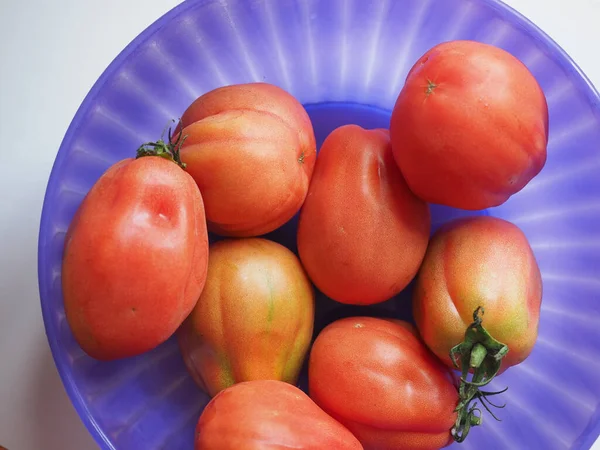 Solanum Lycopersicum 蔬菜素食 — 图库照片