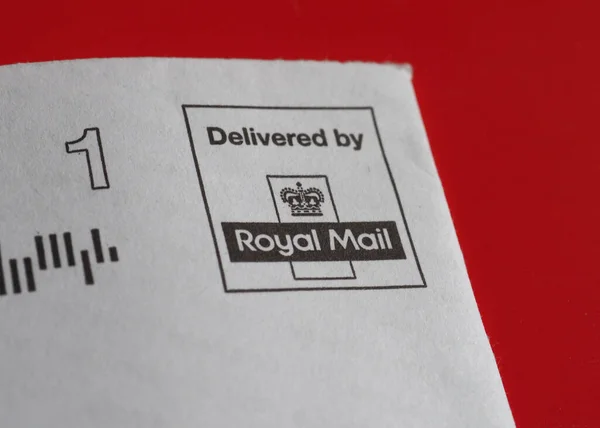 Londýn Velká Británie Circa Květen 2021 Dodal Royal Mail Poštovní — Stock fotografie