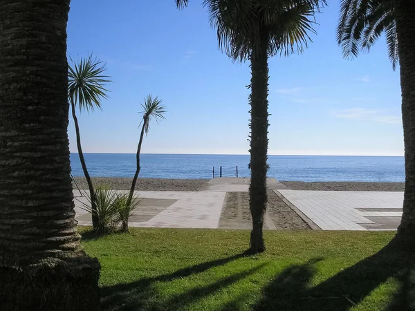 View Sea Albissola Marina Italy — Stock Photo, Image