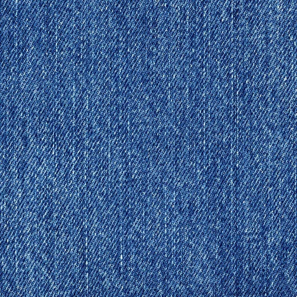 Blue Jeans Cotton Fabric Texture Useful Background — Stock Photo, Image