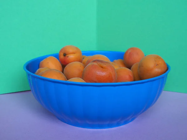 オレンジアプリコット Prunus Armeniaca ベジタリアンフルーツフード — ストック写真
