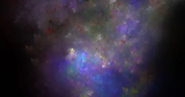 Realistic Nebula Galaxy Useful Background — Stock Photo, Image